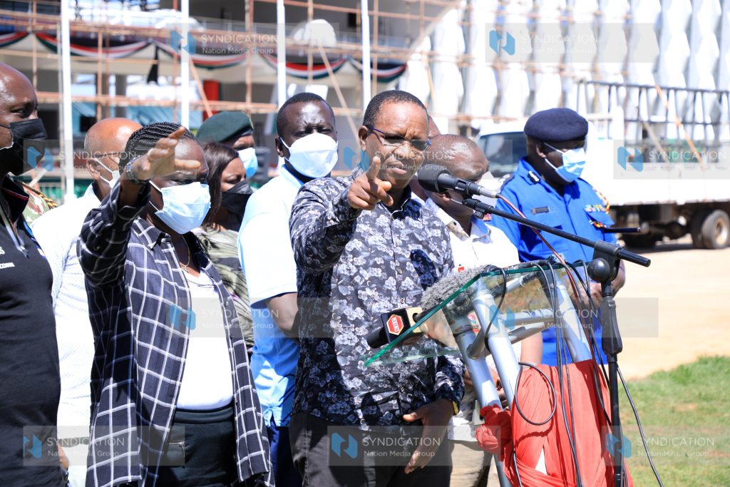 Principal Secretary for Interior and Citizen Services, Dr. Karanja Kibicho
