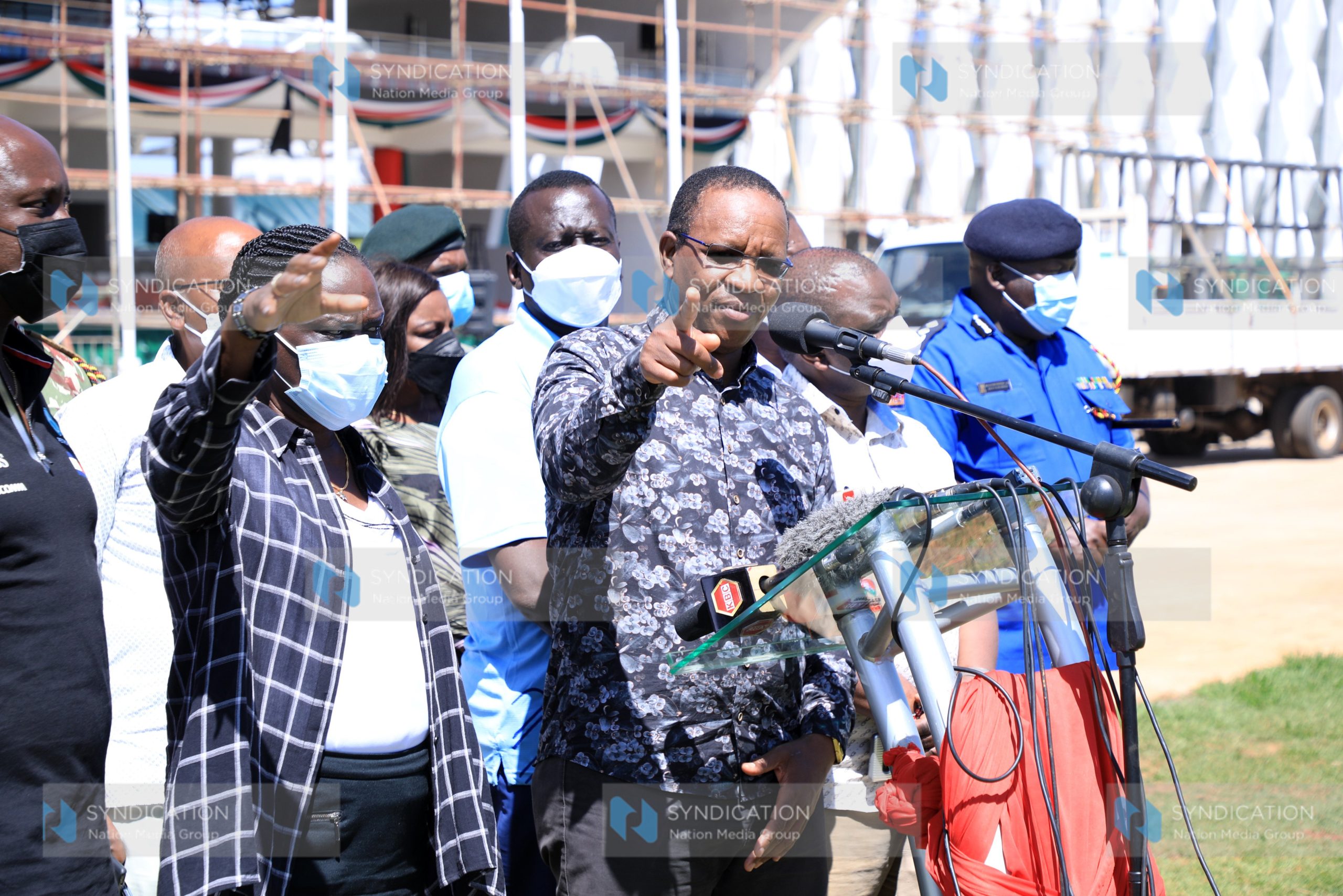 Principal Secretary for Interior and Citizen Services, Dr. Karanja Kibicho
