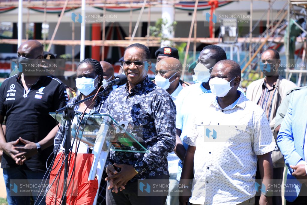 Principal Secretary for Interior and Citizen Services, Dr. Karanja Kibicho