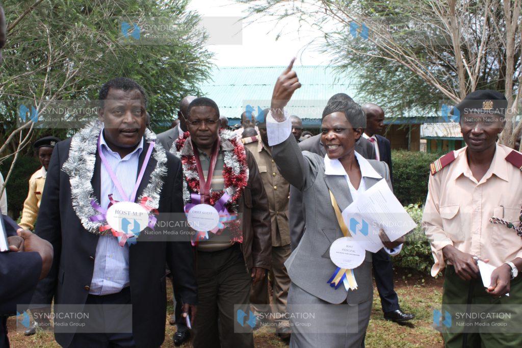 Speaker of the National Assembly Kenneth Marende and Lugari MP Cyrus Jirongo