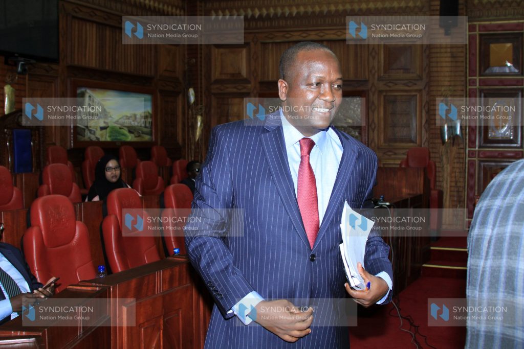 Tiaty Member of Parliament (MP) William Kamket
