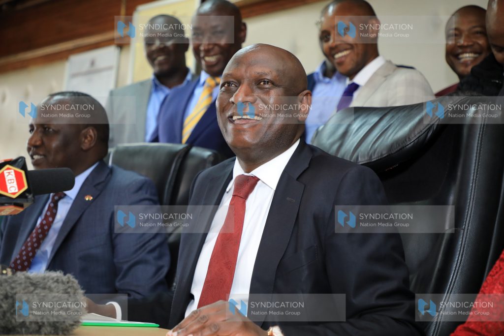 Devolution Cabinet Secretary Charles Keter