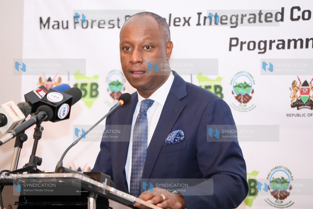 Principal Secretary State Department for Livestock Development Jonathan Mueke