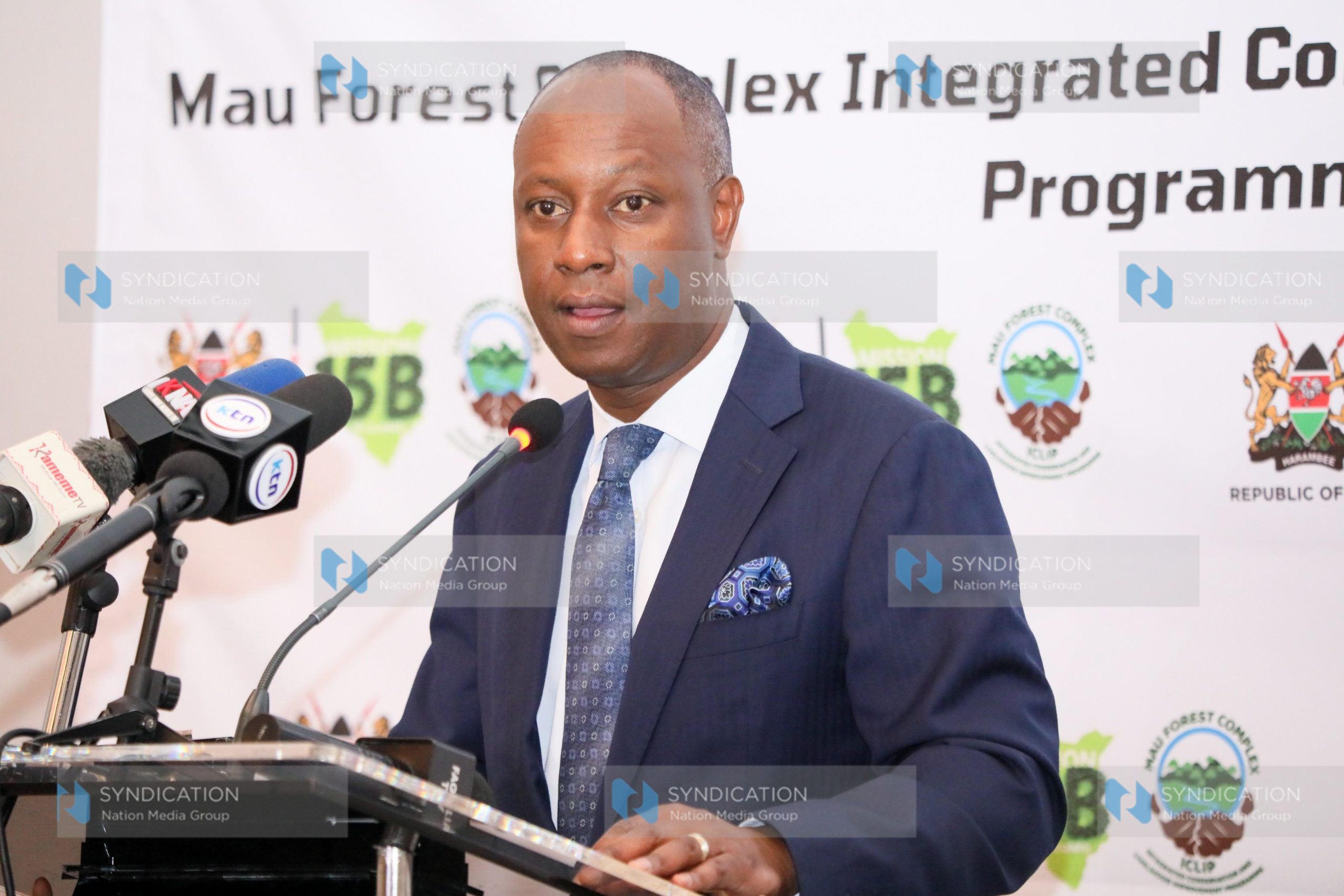 Principal Secretary State Department for Livestock Development Jonathan Mueke