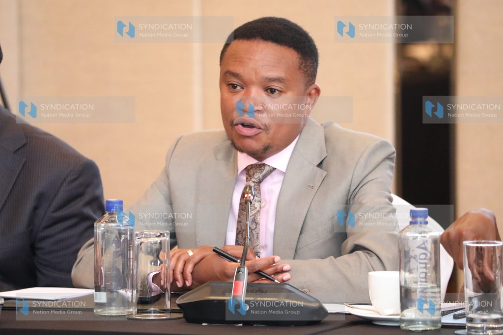 Molo MP and Chairperson of the National Assembly Departmental Committee on Finance and National Planning, Kuria Kimani