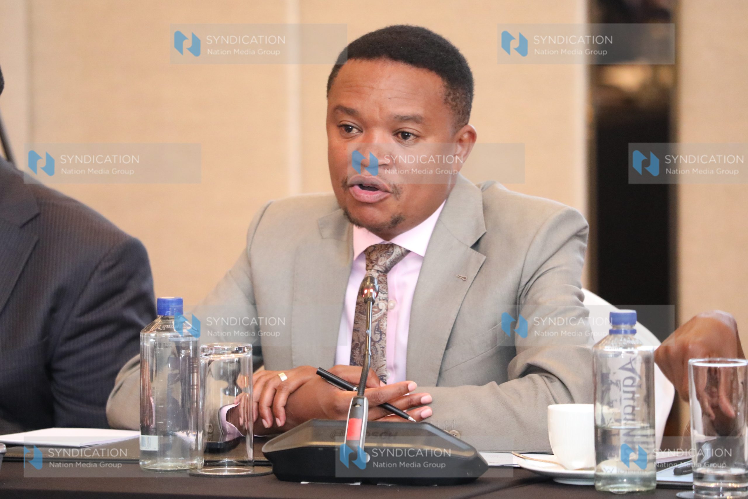 Molo MP and Chairperson of the National Assembly Departmental Committee on Finance and National Planning, Kuria Kimani
