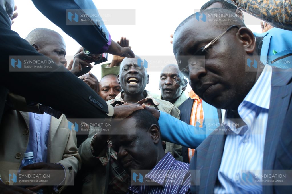 Meru Senator Kiraitu Murungi and Igembe South MP Mithika Linturi
