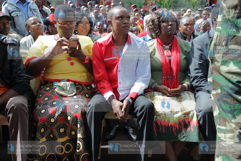 Awarding of certificates to Jubilee nominated candidates