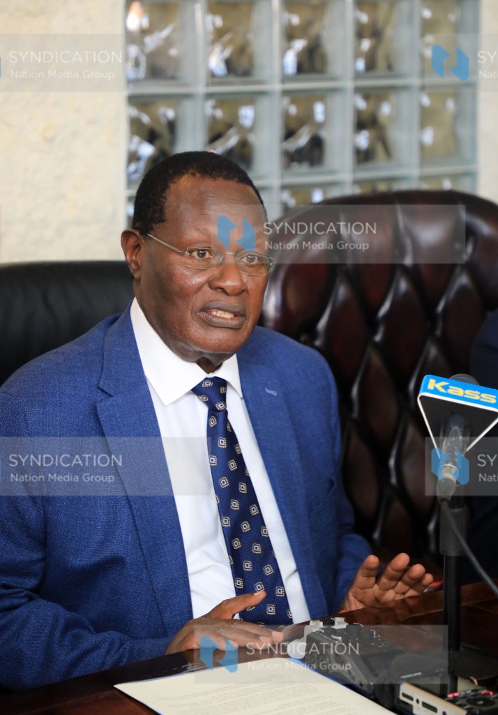 Ministry of Transport and Infrastructure Chief Administrative Secretary Chris Obure