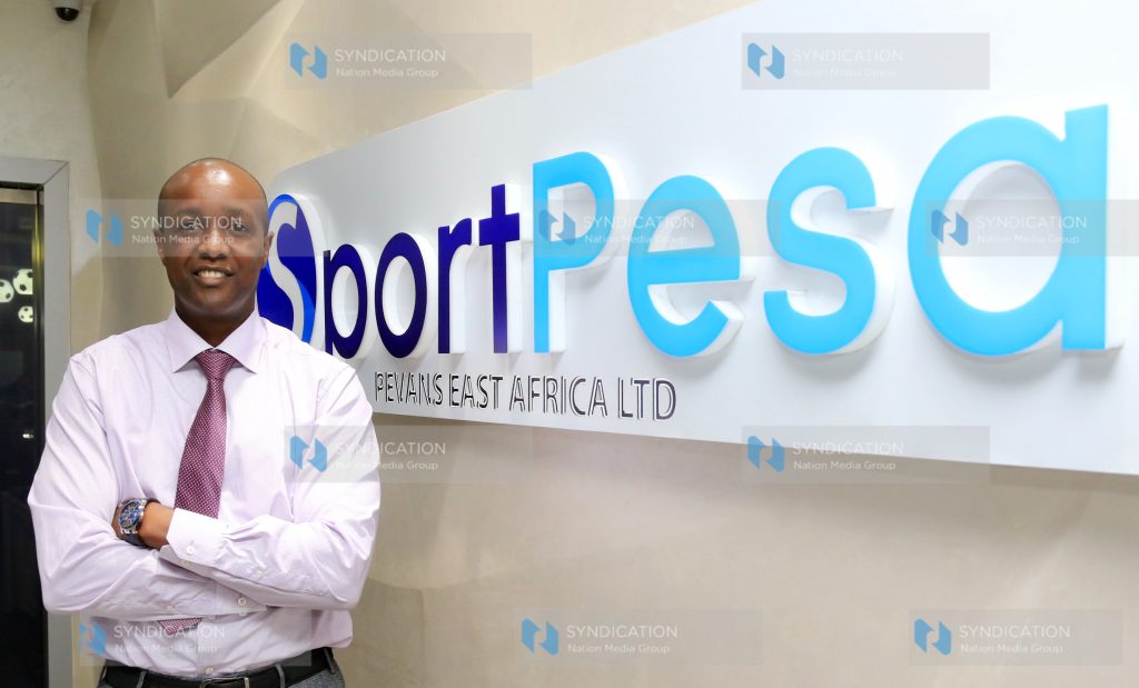 SportPesa Chief Executive Officer Captain Ronald Karauri