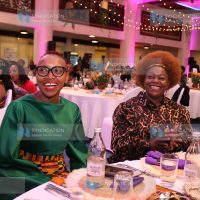 NMG Chief Corporate Affairs and Partnerships Officer Monicah Ndung'u with Suba North Constituency MP and Minority Chief Whip Millie Odhiambo Mabona