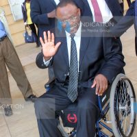 Westlands MP Timothy Wanyonyi outside Milimani Law Courts