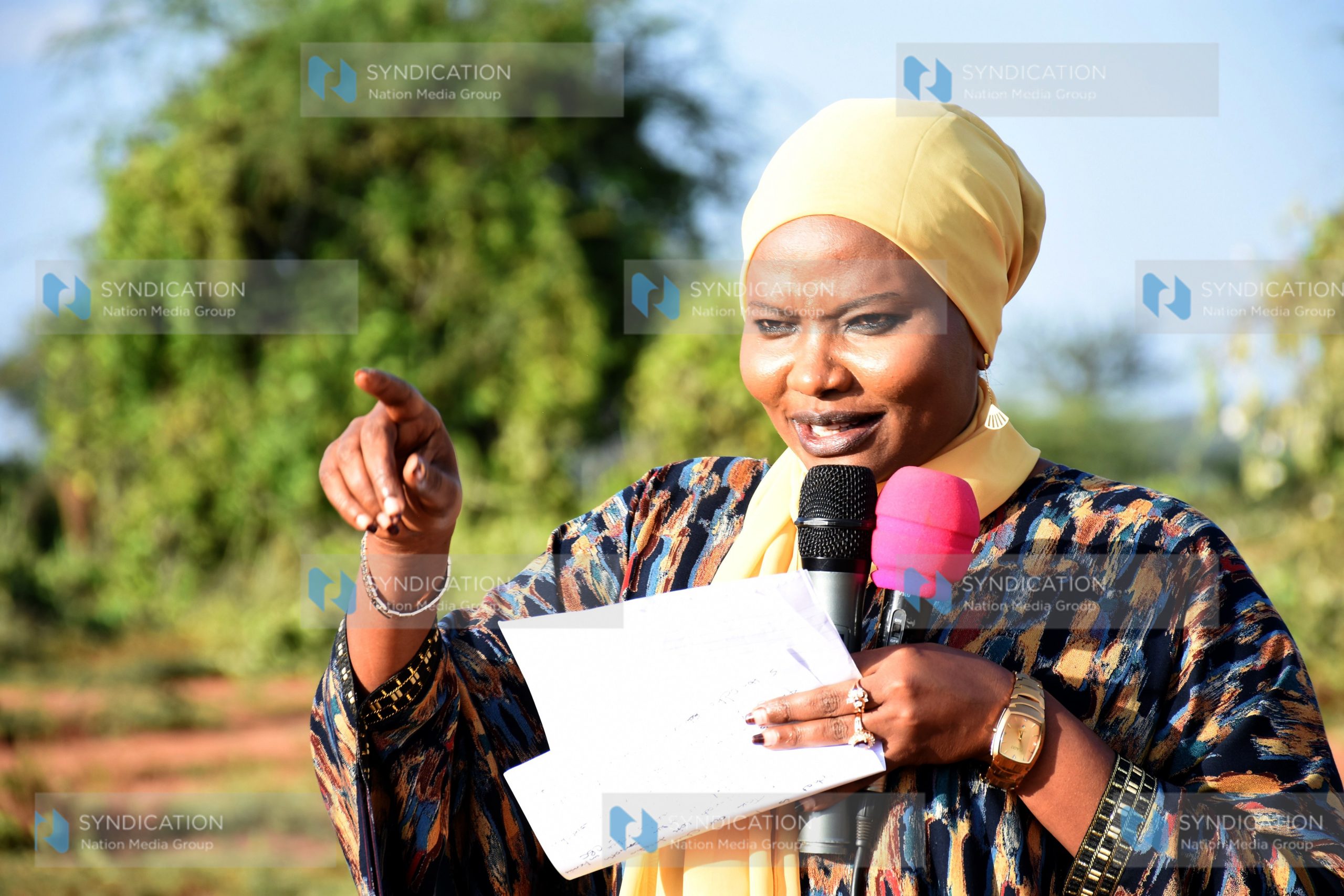 Education Chief Administrative Secretary Mumina Bonaya