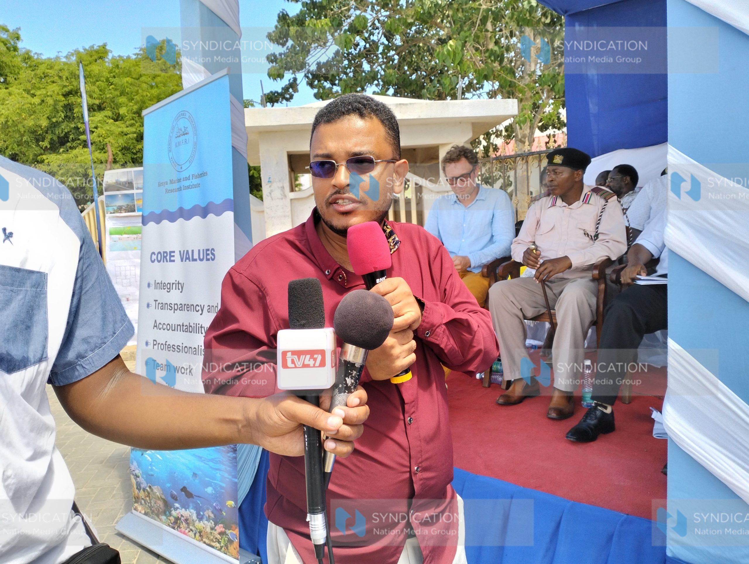 Lamu County Health, Sanitation and Environment Executive Dr Mbarak Mohamed Bahjaj