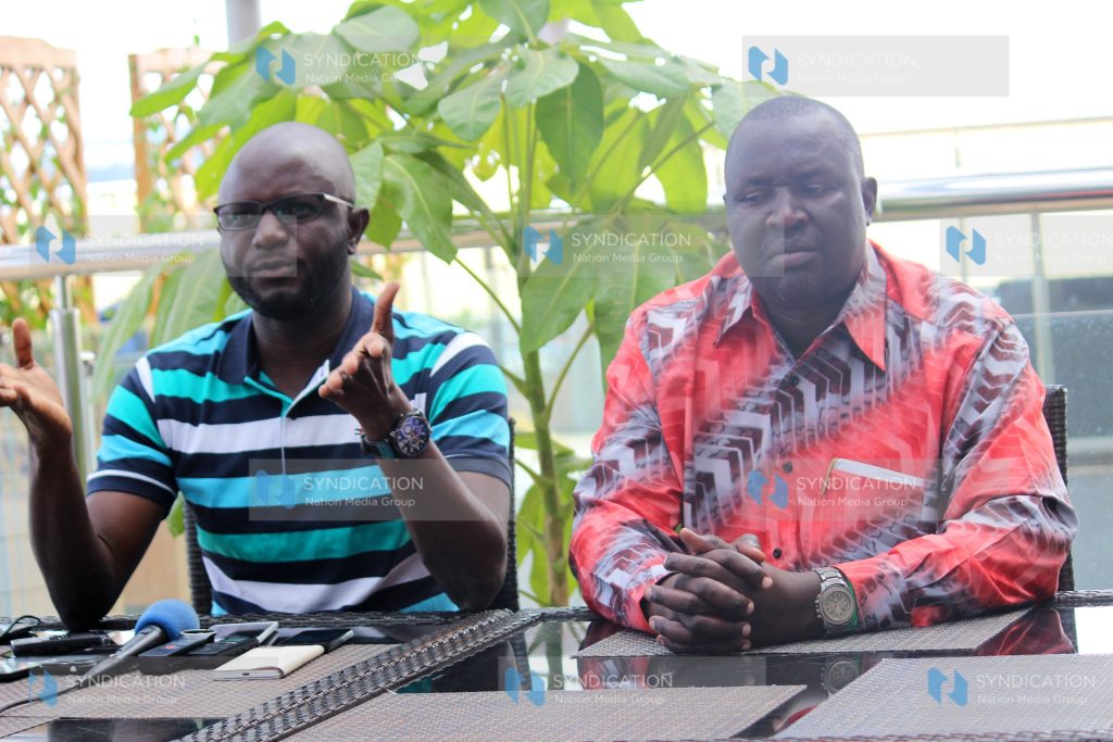 Alego Usonga MP Samuel Atandi and ODM activist Augustine Omondi Makamu