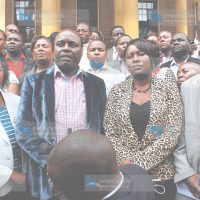 Embu Women Representative Rose Mitaru, Senator Lenny Kivuti, Runyenjes MP Cecily Mbarire, and Mbeere North MP Muriuki Njagagua