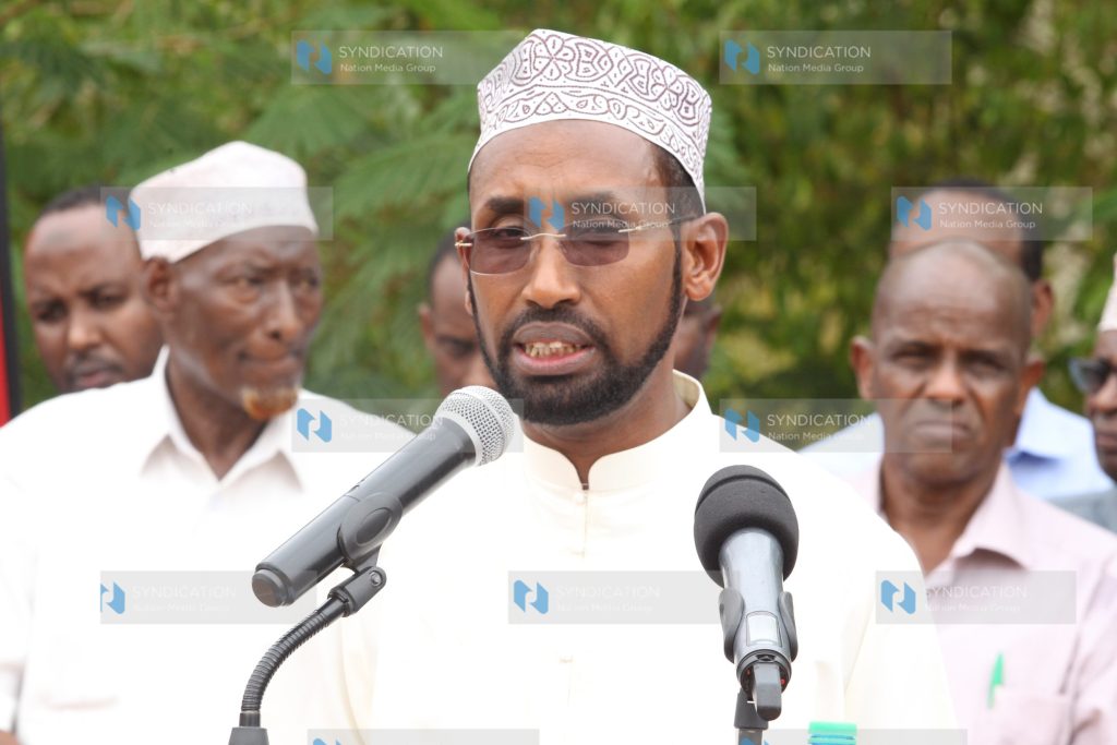 Mandera Governor Mohamed Adan Khalif