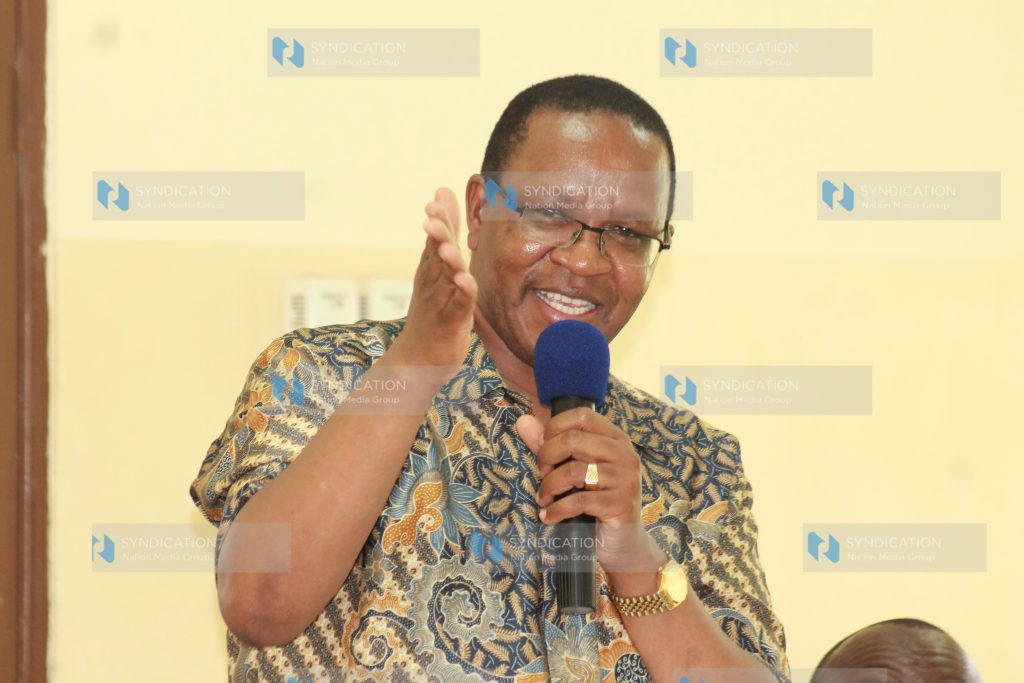 Ministry of Interior and Coordination of National Government Principal Secretary Dr Karanja Kibicho