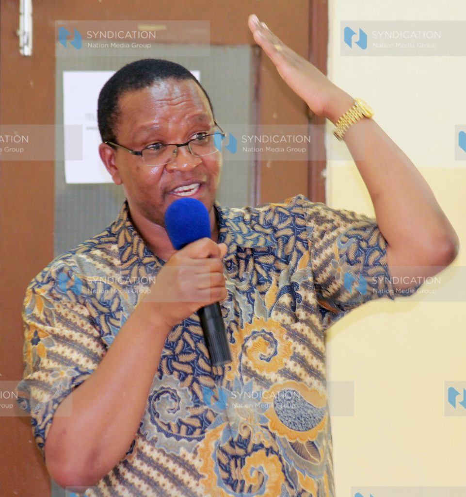 Ministry of Interior and Coordination of National Government Principal Secretary Dr Karanja Kibicho