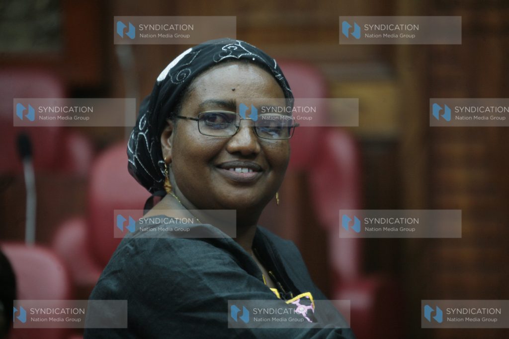 Rev Canon Naomi Jillo Waqo of Jubilee at Charter Hall in Nairobi