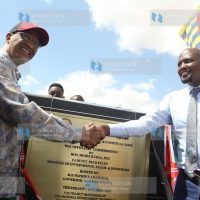 Public Service, Performance and Delivery CS Moses Kuria and Garissa County Governor Nathif Jama