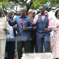 A prayer service at Bongu Full Gospel Church