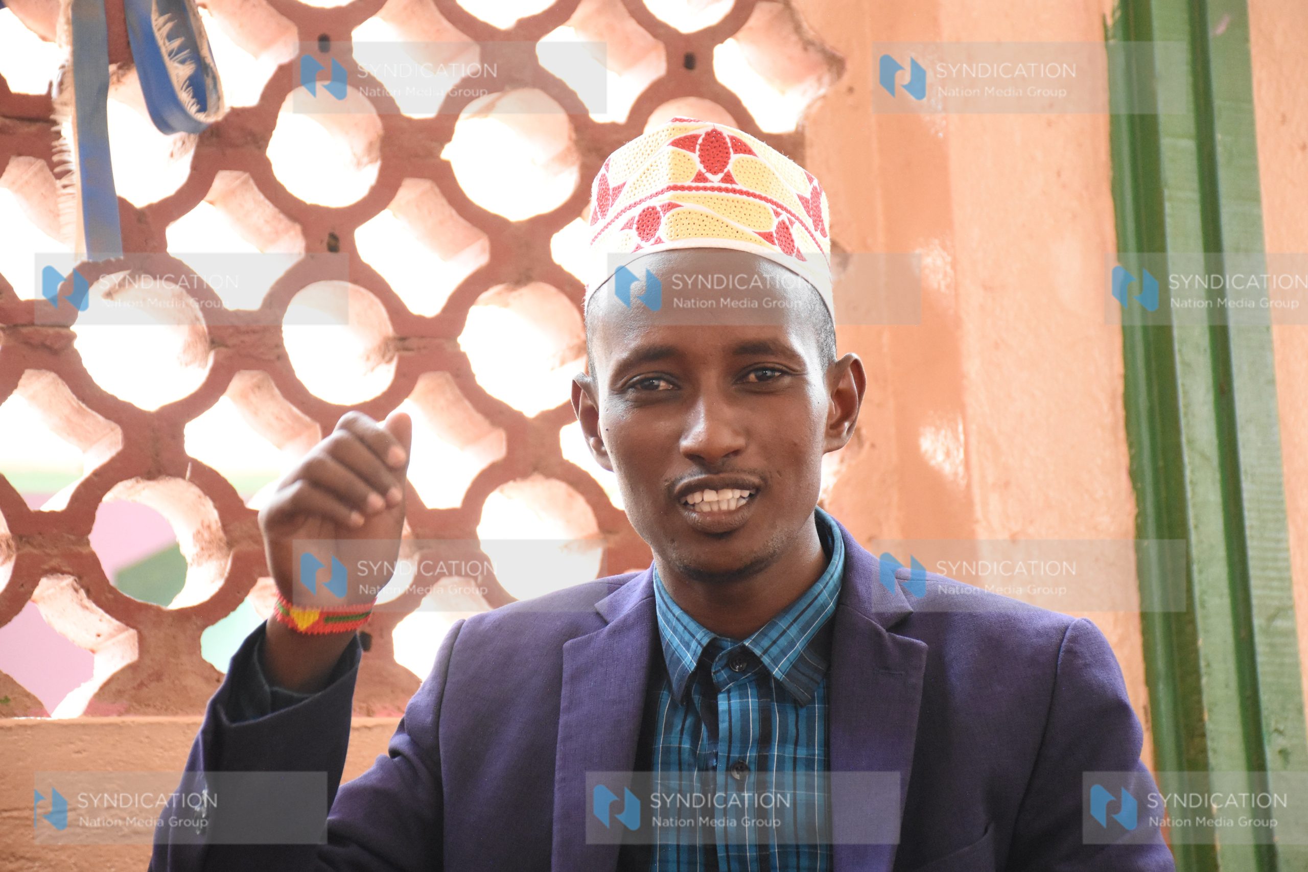 New Chari MCA Meja Abdullahi Golicha who trounced his boss Ali Dima