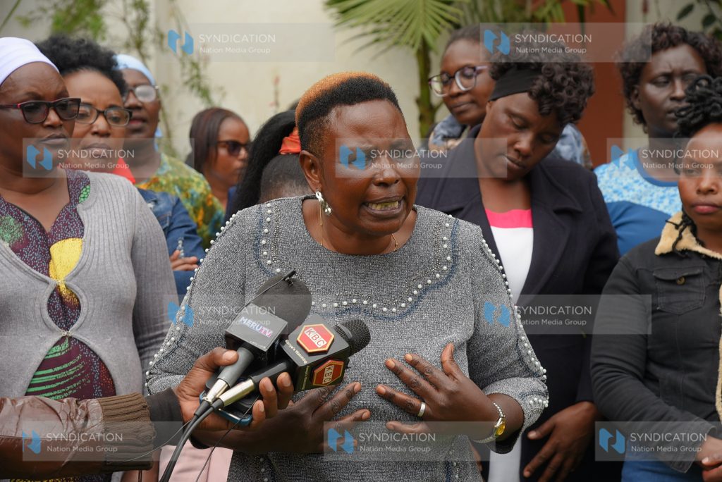 Mary Kirima, who unsuccessfully contested the Meru senatorial seat in 2022