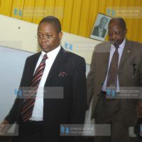 Industrial Court Judge Stewart Madzayo and member Mbwana Warrakha
