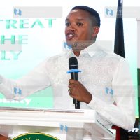 Chairperson of the National Assembly Departmental Committee on Finance and National Planning Kuria Kimani