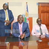 The newly elected Nakuru County Assembly Majority Leader William Mutai
