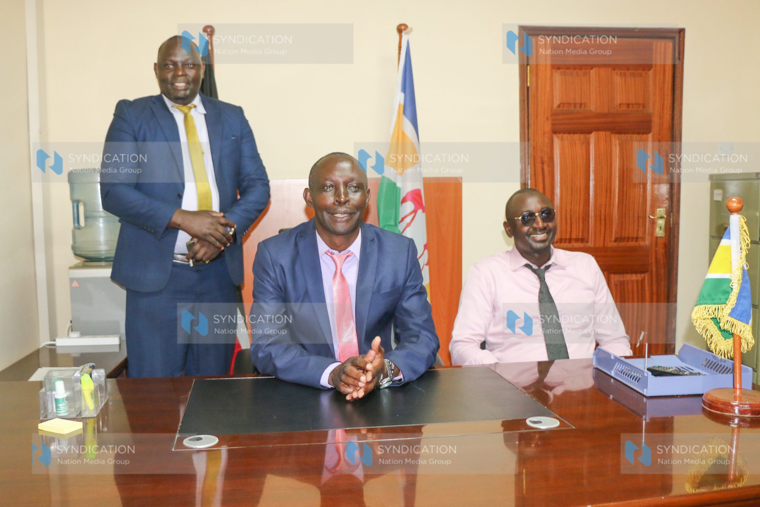 The newly elected Nakuru County Assembly Majority Leader William Mutai