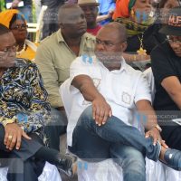Kilifi Governor Amason Kingi, Kilifi Senator Stewart Madzayo and Malindi MP William Mtengo