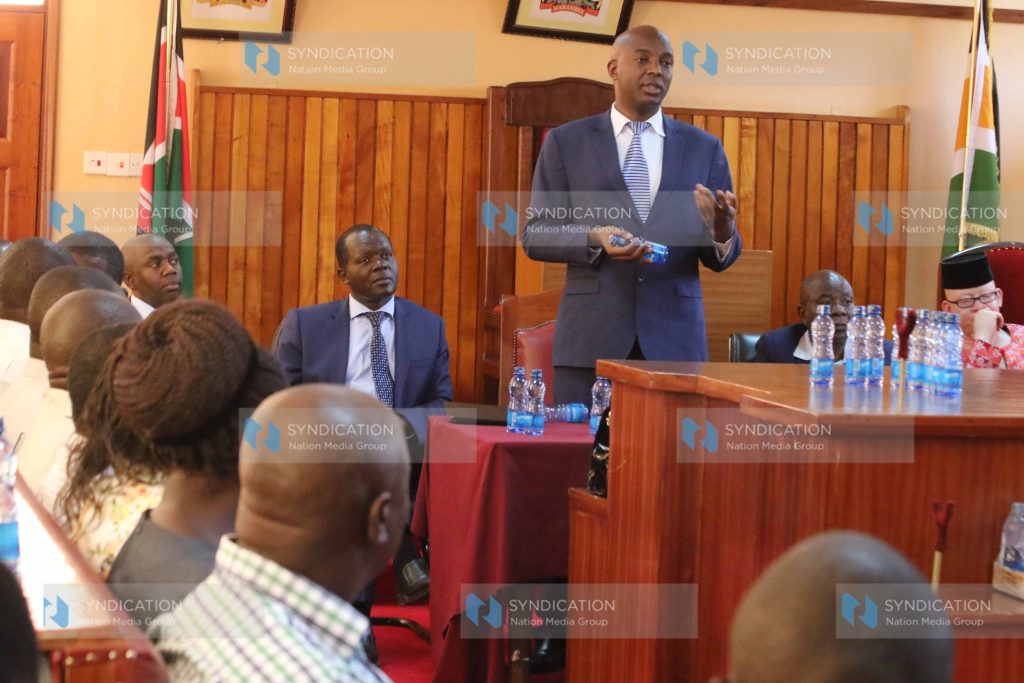 Murang’a Senator Irungu Kang’ata