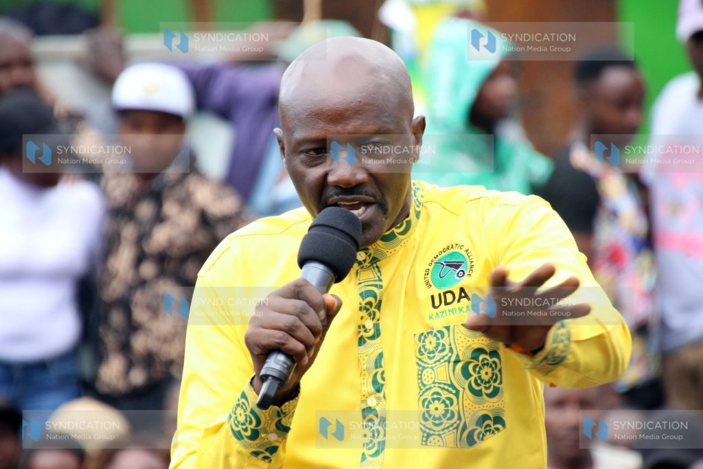 Murang'a senatorial candidate Joe Nyutu (UDA)