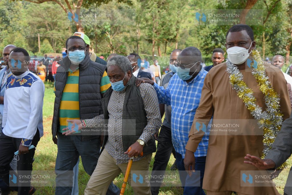 Political aspirants from the Mt Kenya East region