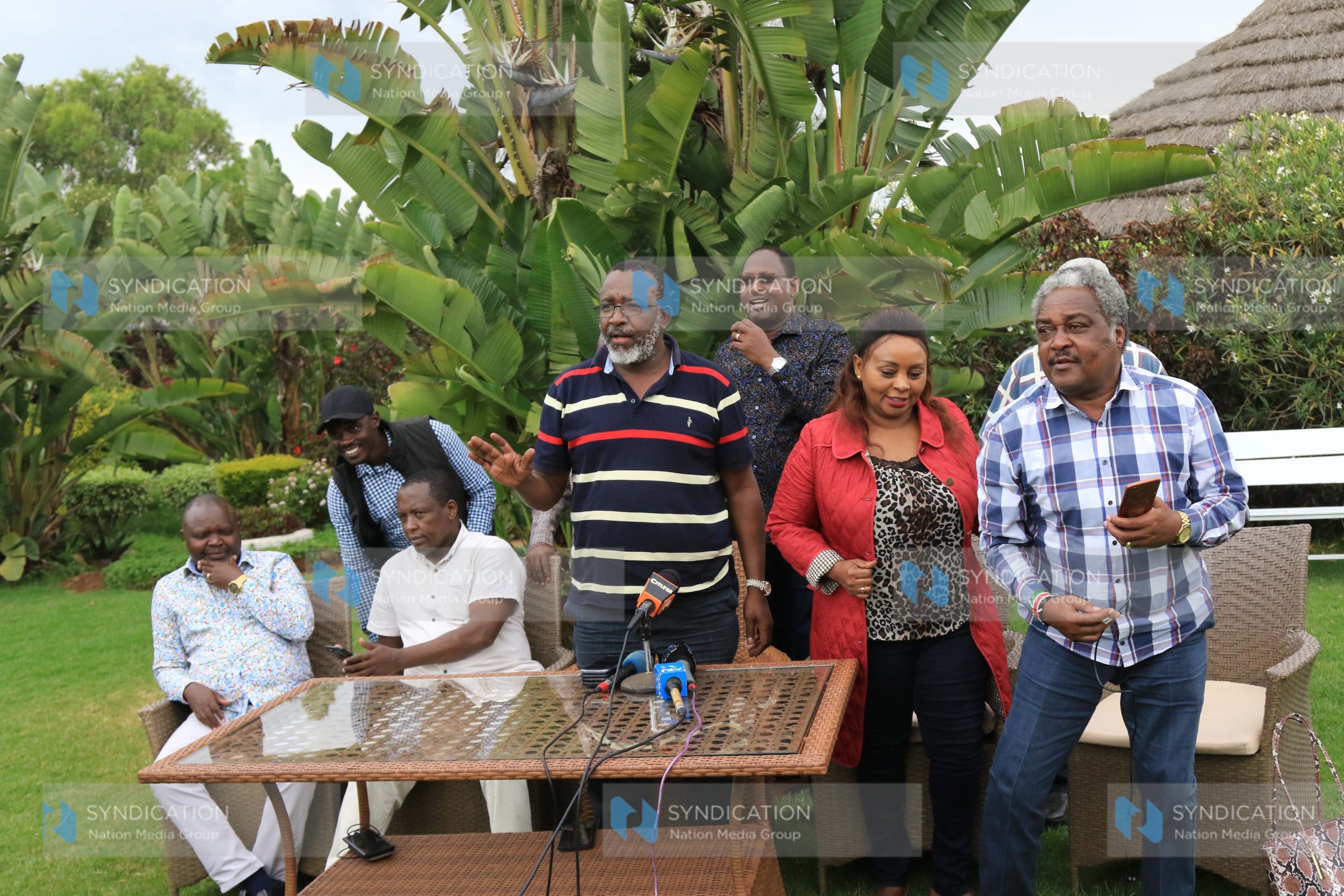 A section of leaders from Meru County, led by Senator Mithika Linturi