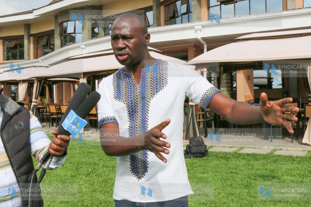 Manyatta MP Gitonga Mukunji