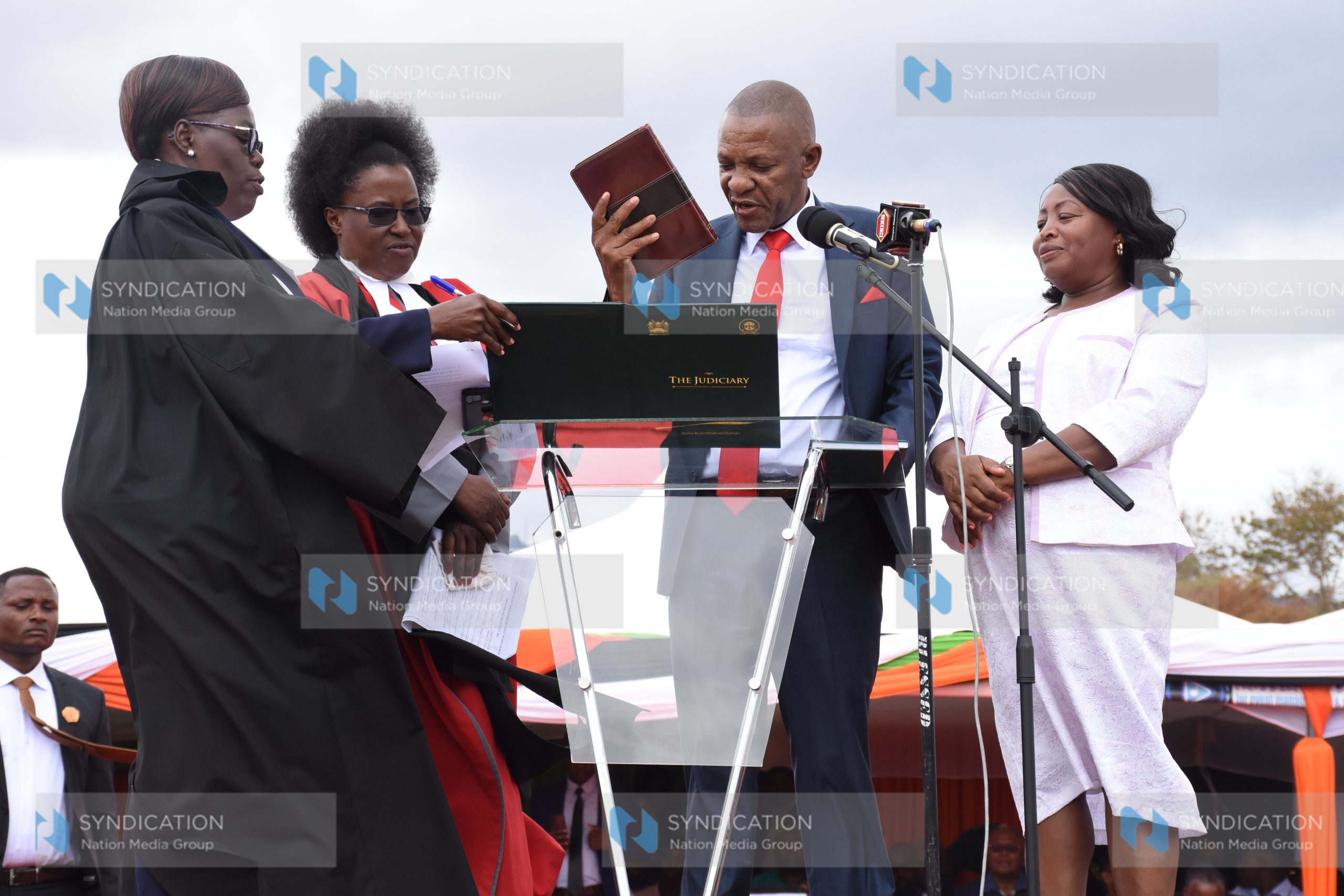 Taita Taveta Governor Andrew Mwadime