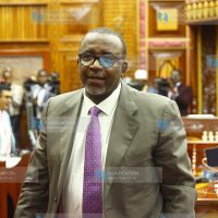 Mithika Linturi being vetted by the Committee on Appointments