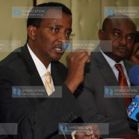Interim Independent Electoral Commission chairman Ahmed Issack Hassan