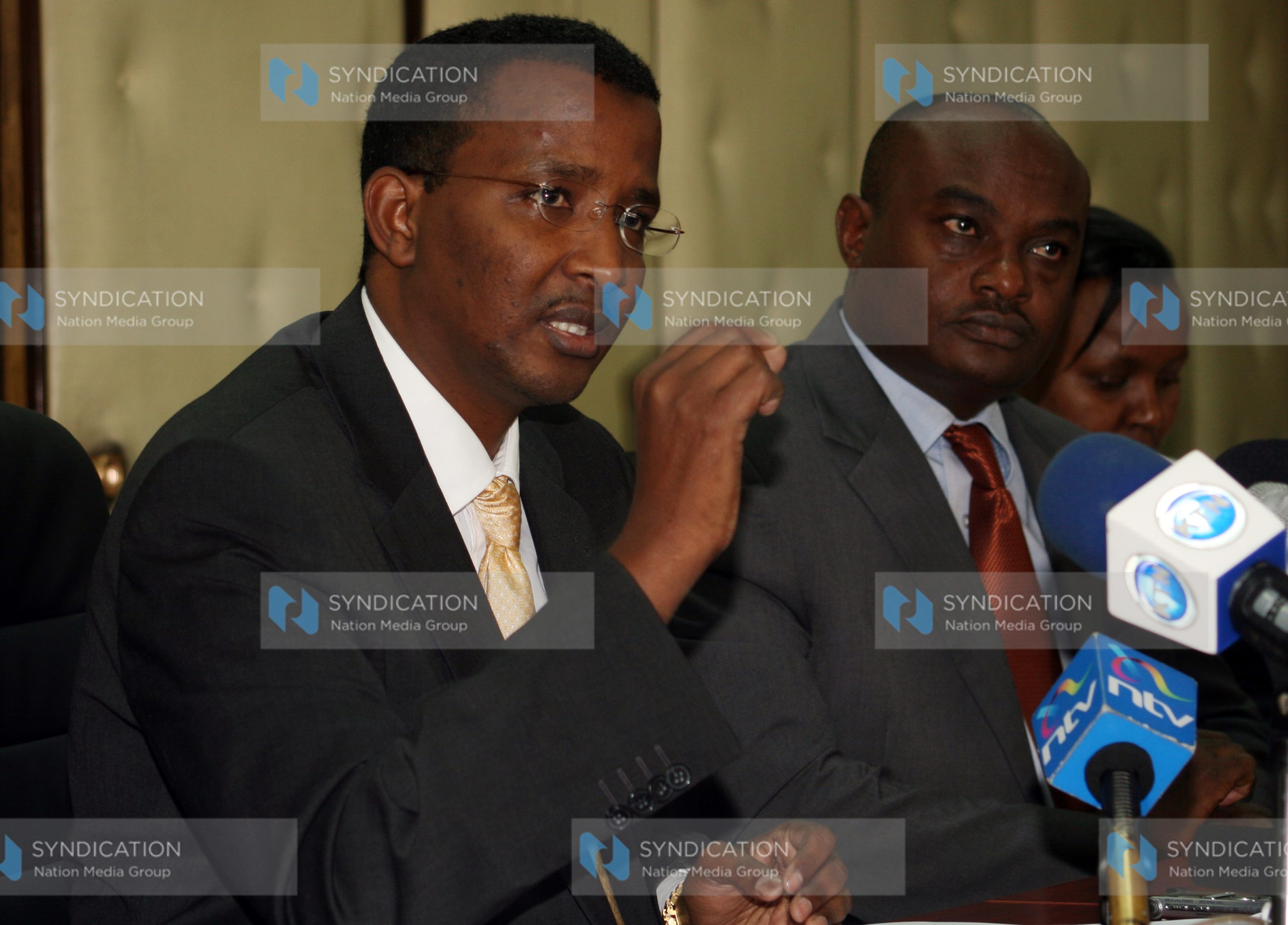 Interim Independent Electoral Commission chairman Ahmed Issack Hassan