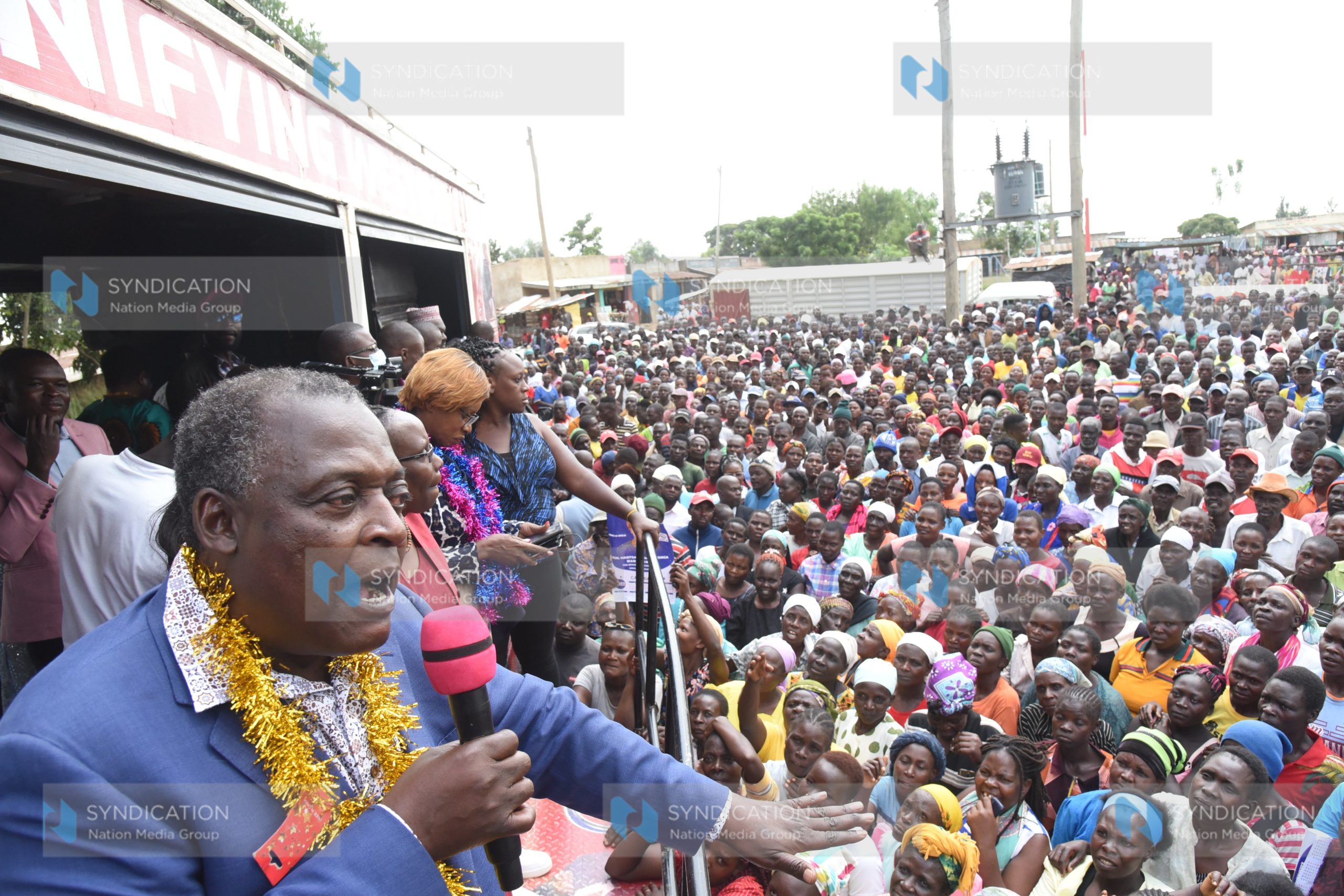 Kakamega County gubernatorial candidate on the UDP ticket, Cyrus Jirongo