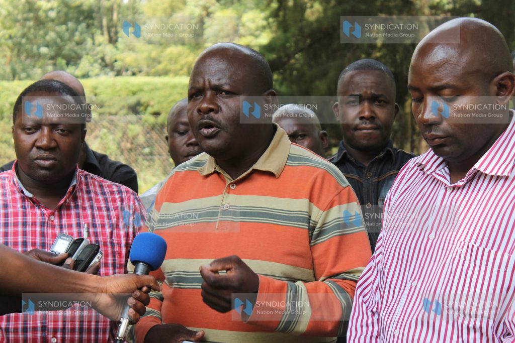 UDF MPs led by Mumias MP Ben Washiali