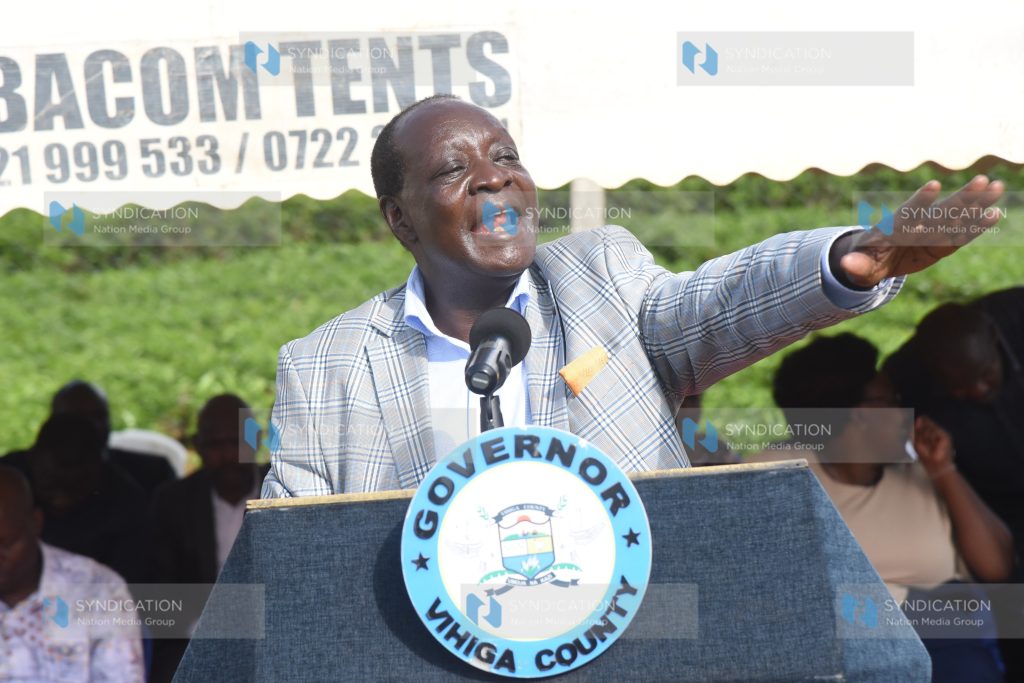 Vihiga governor Wilber Ottichilo