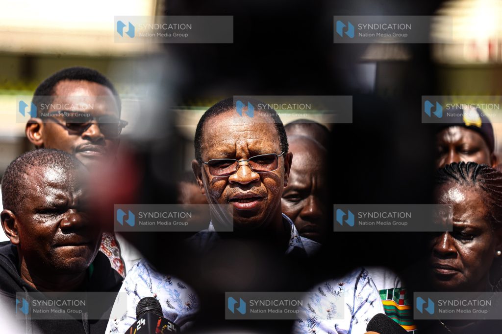 Assumption of office committee Lead by PS Interior Karanja Kibicho