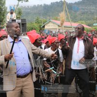 Meru Senator Mithika Linturi together with Tigania East MP Josphat Gichunge