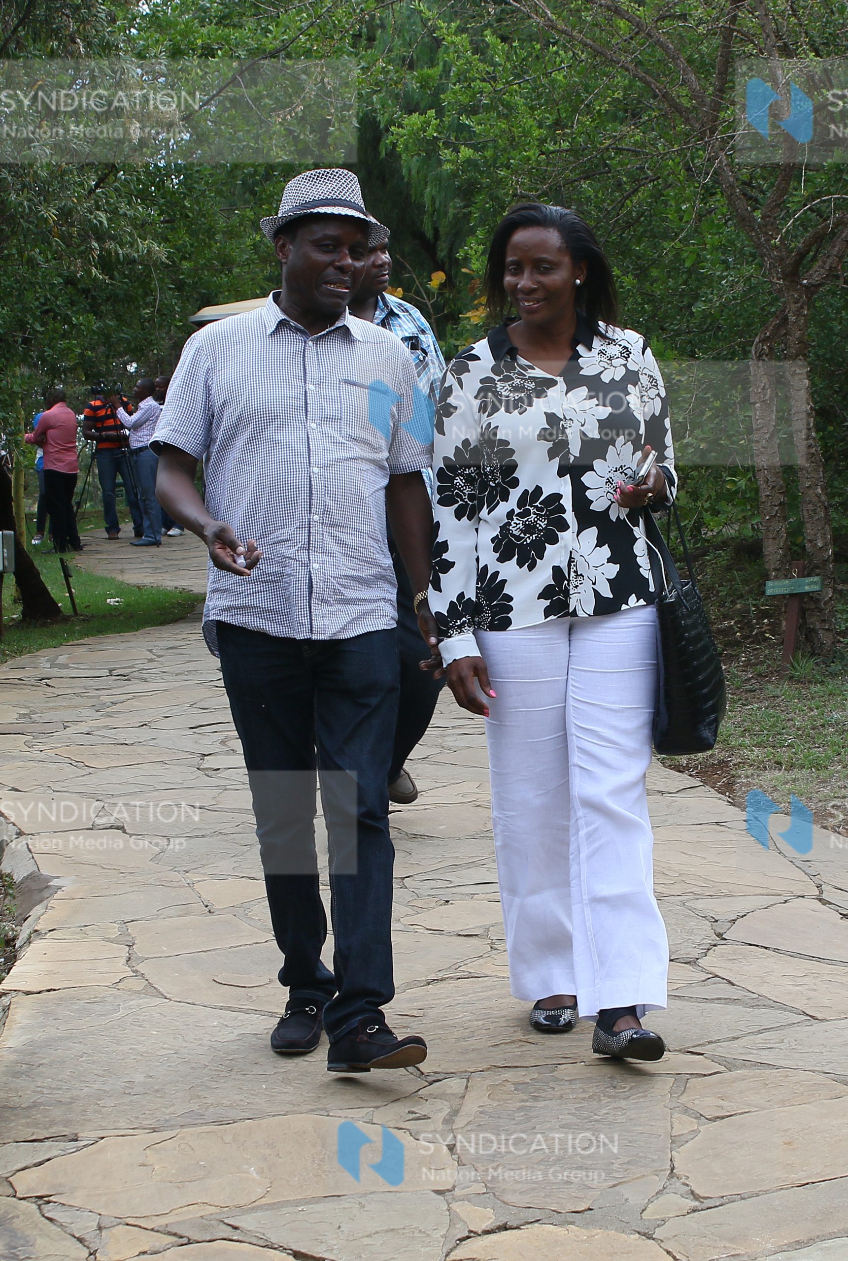 Embu Senator Lenny Kivuti and Nominated Senator Beatrice Elachi