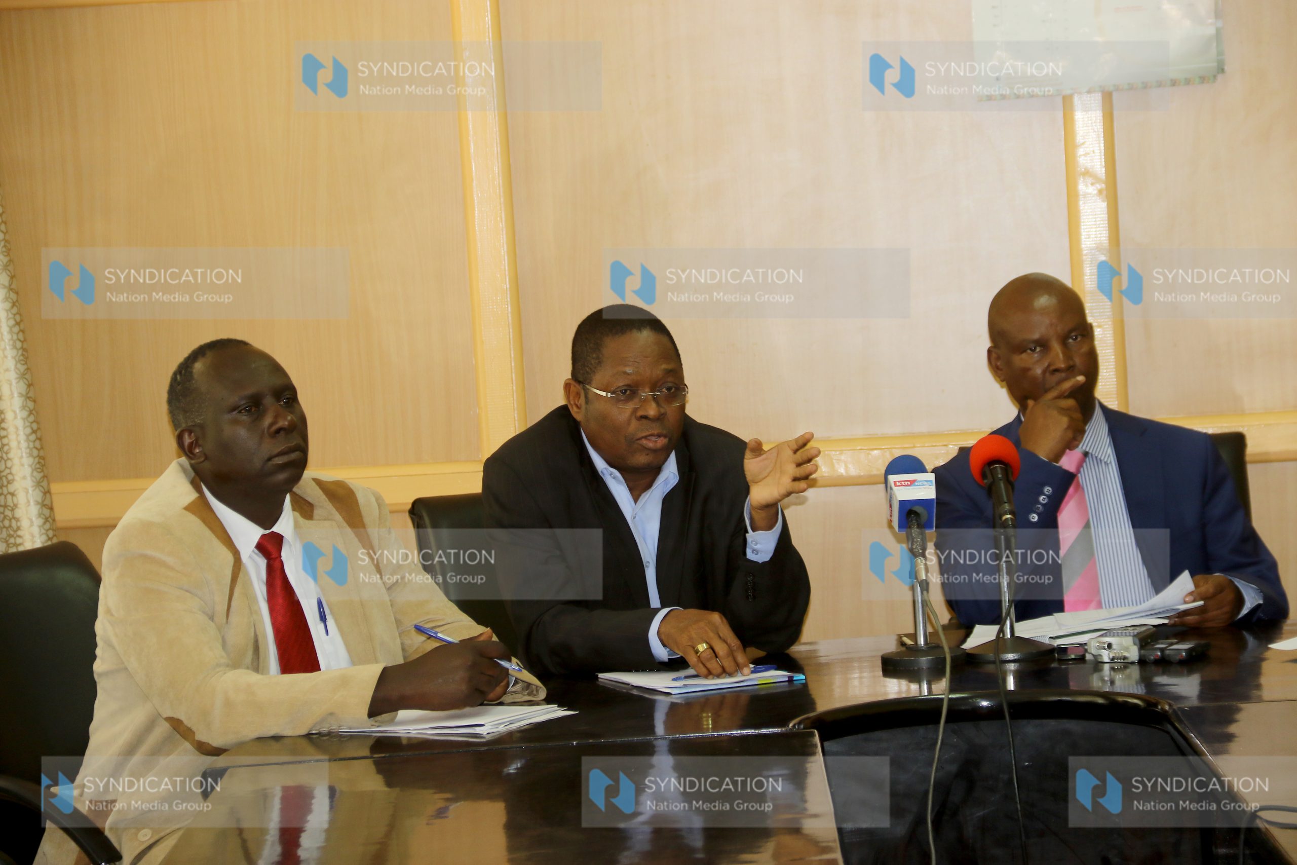 Senate Committee on Labour and Social Welfare Chairman Stewart Madzayo