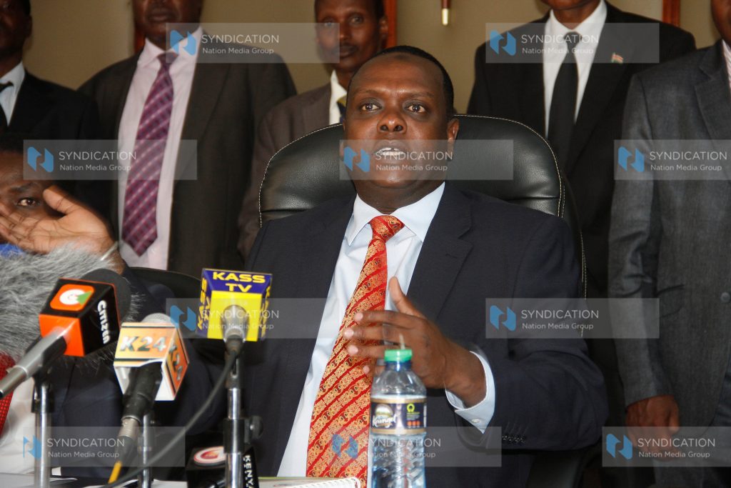 Sports and culture Cabinet Secretary Hassan Wario